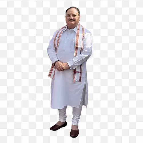 JP Nadda HD png photo with transparent background